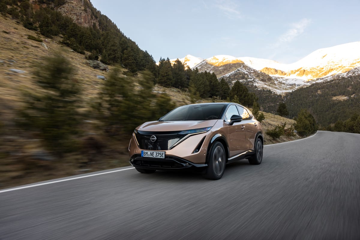 Nissan Ariya 87 kWh e-4ORCE Evolve: zen, músculo y watts en la tierra de Els Ports